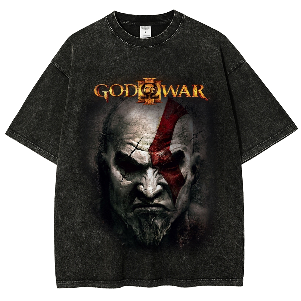god-of-war Unisex Fit Washed T-Shirt 2511017437