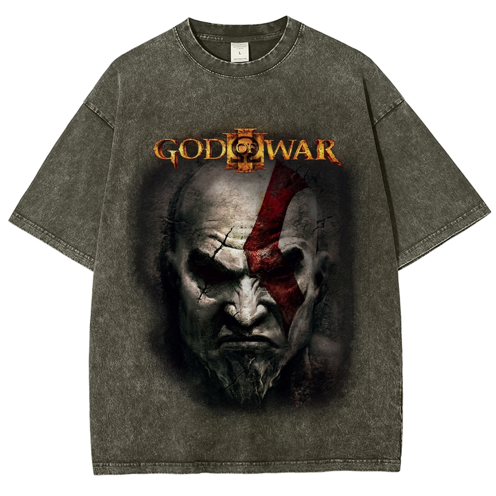 god-of-war Unisex Fit Washed T-Shirt 2511017437