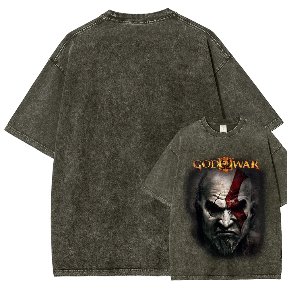 god-of-war Unisex Fit Washed T-Shirt 2511017437