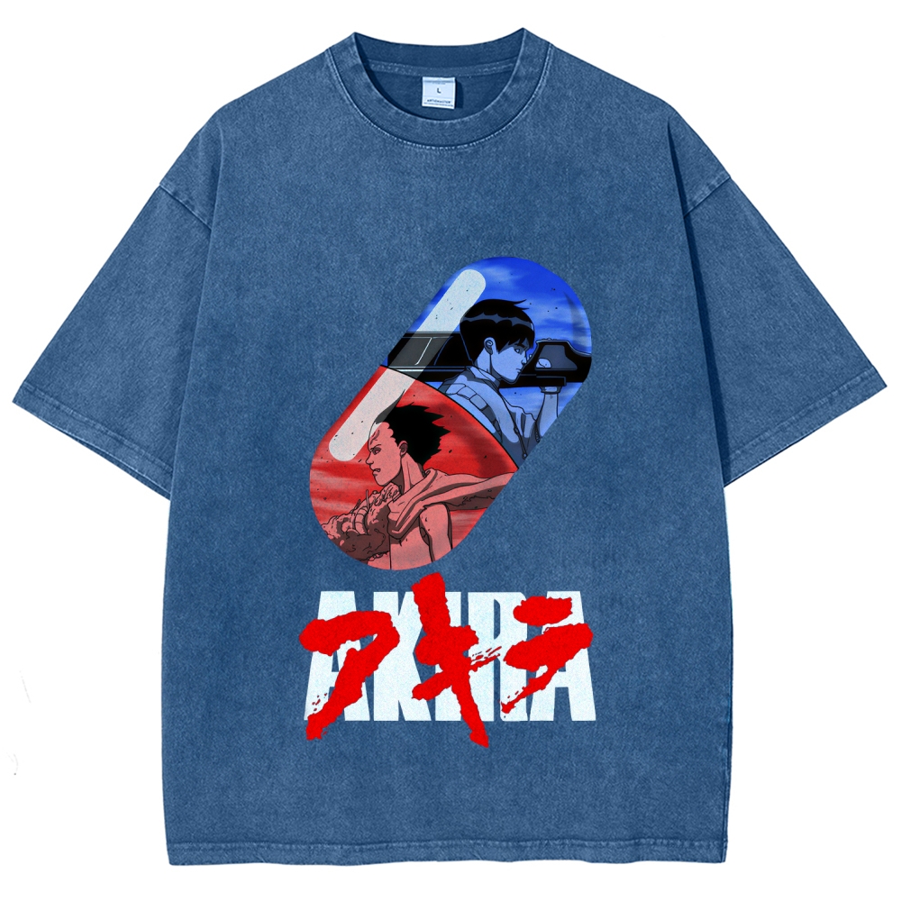 Akira Unisex Fit Washed T-Shirt 2511017440