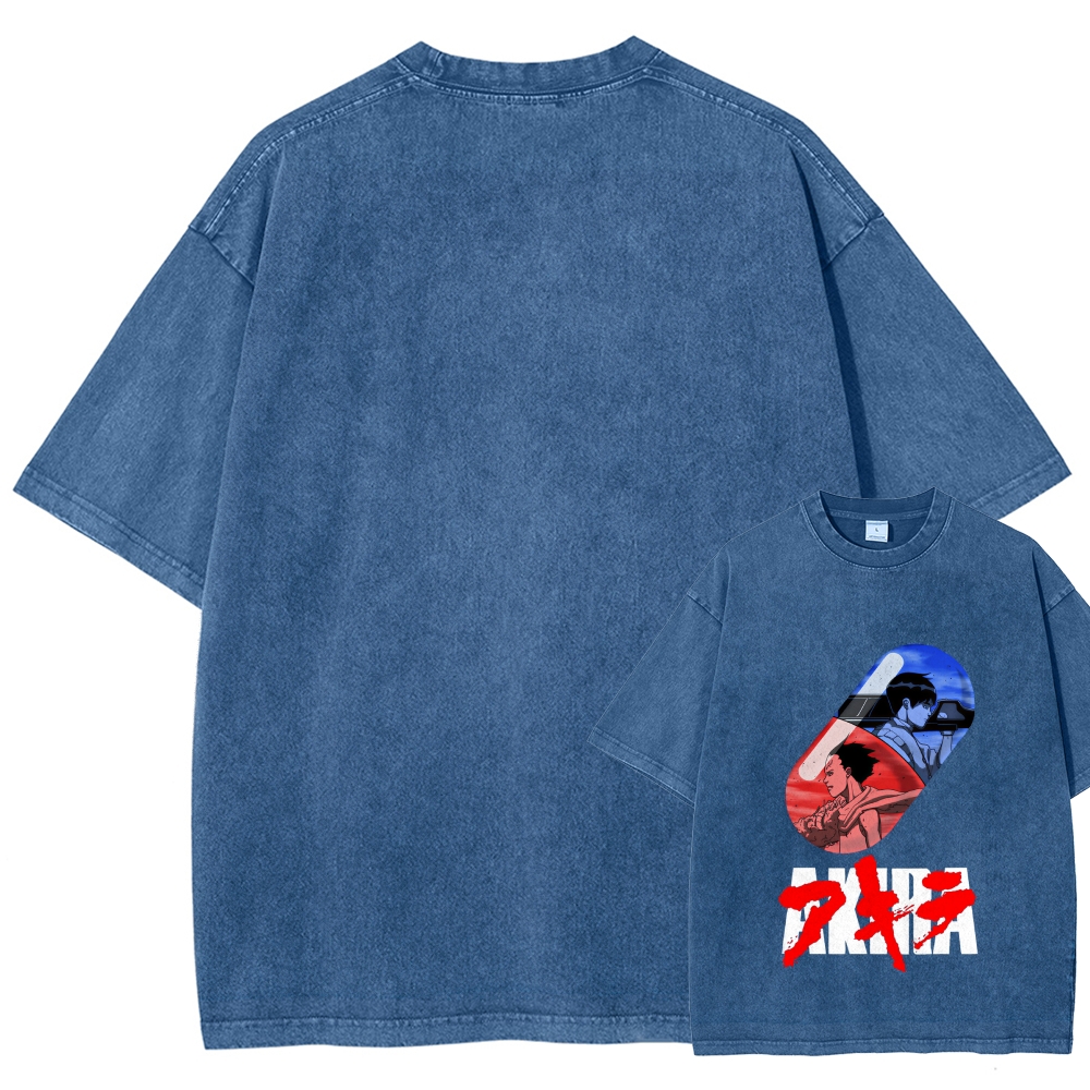 Akira Unisex Fit Washed T-Shirt 2511017440