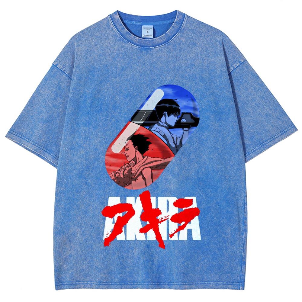 Akira Unisex Fit Washed T-Shirt 2511017440