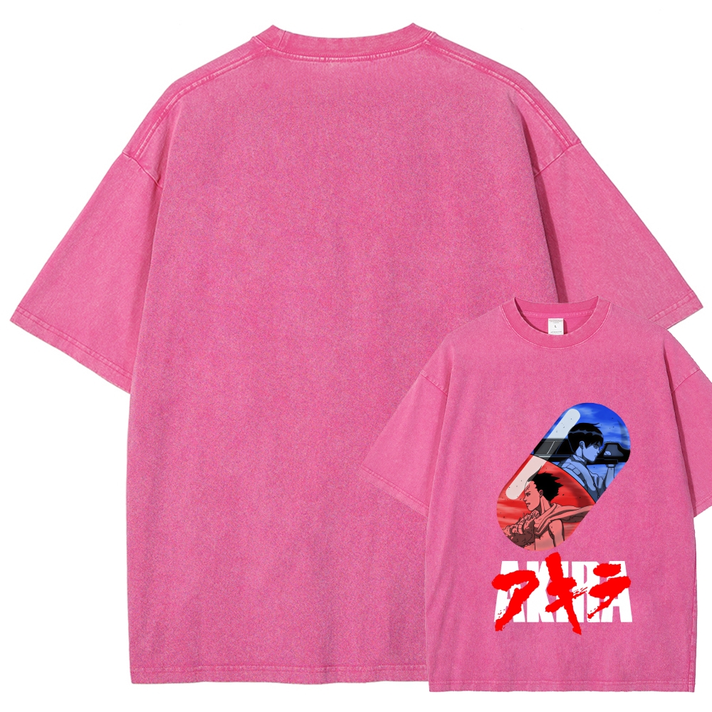 Akira Unisex Fit Washed T-Shirt 2511017440