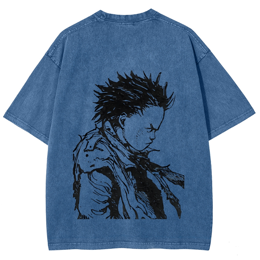 Akira Unisex Fit Washed T-Shirt 2511017470