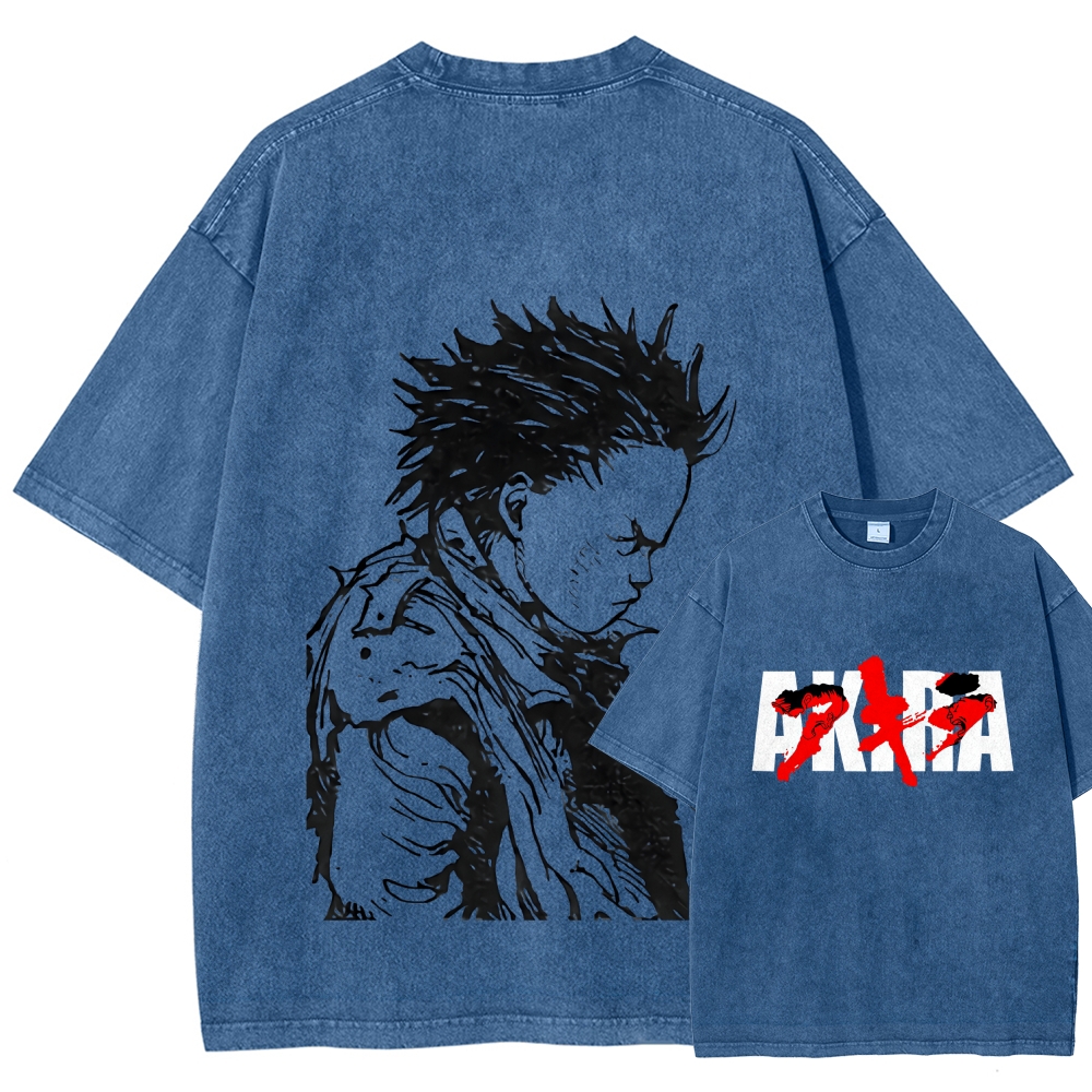 Akira Unisex Fit Washed T-Shirt 2511017470