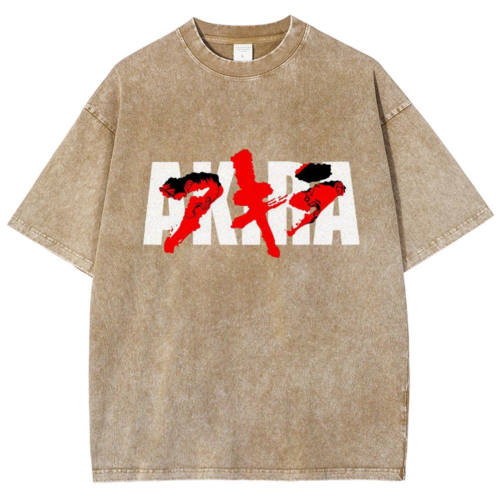 Akira Unisex Fit Washed T-Shirt 2511017470