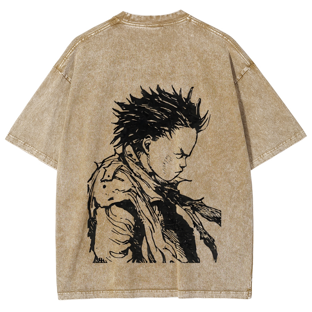 Akira Unisex Fit Washed T-Shirt 2511017470