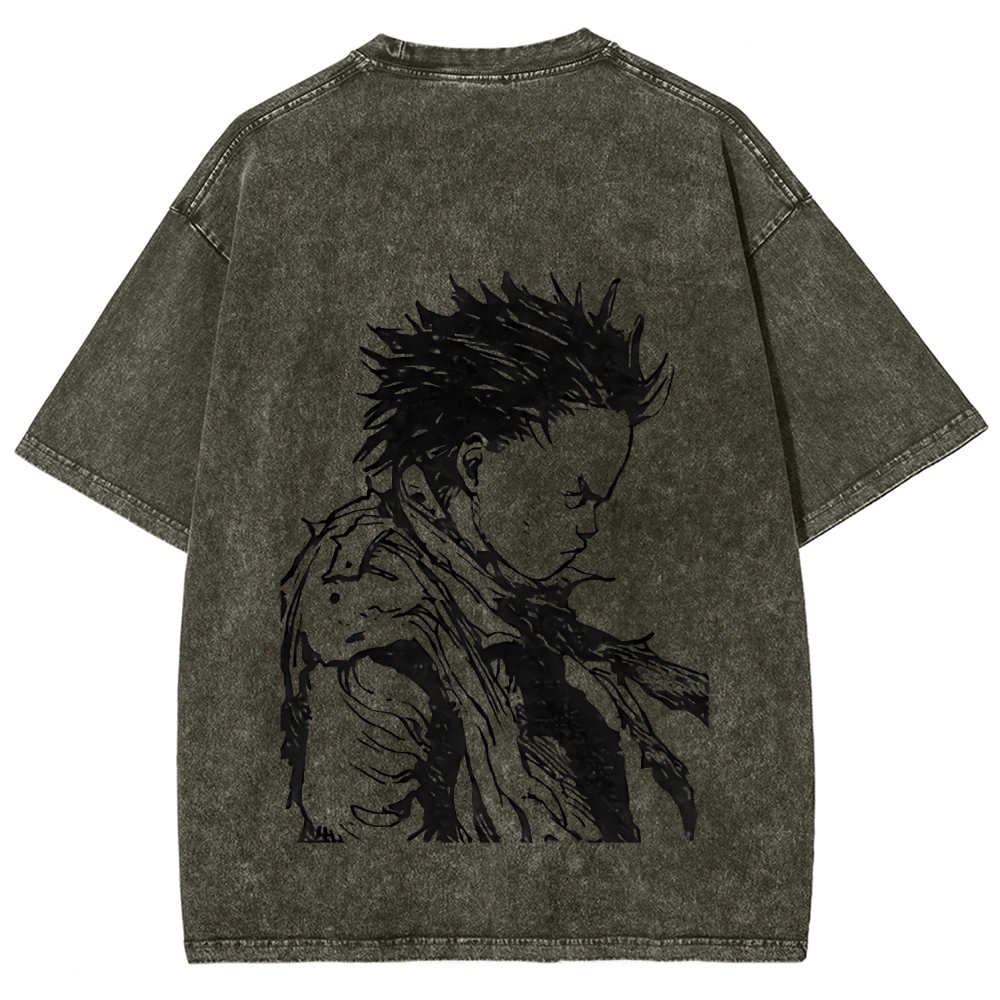 Akira Unisex Fit Washed T-Shirt 2511017470
