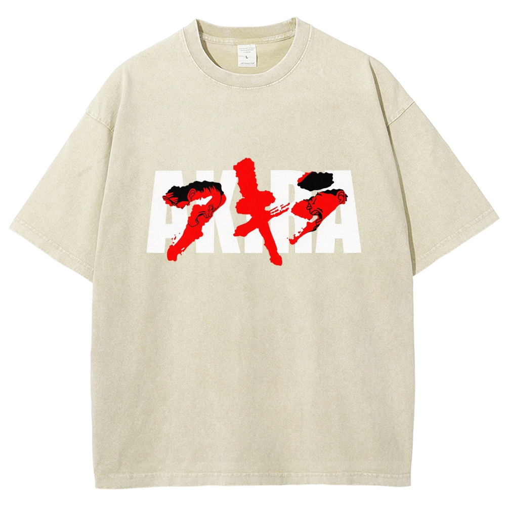 Akira Unisex Fit Washed T-Shirt 2511017470