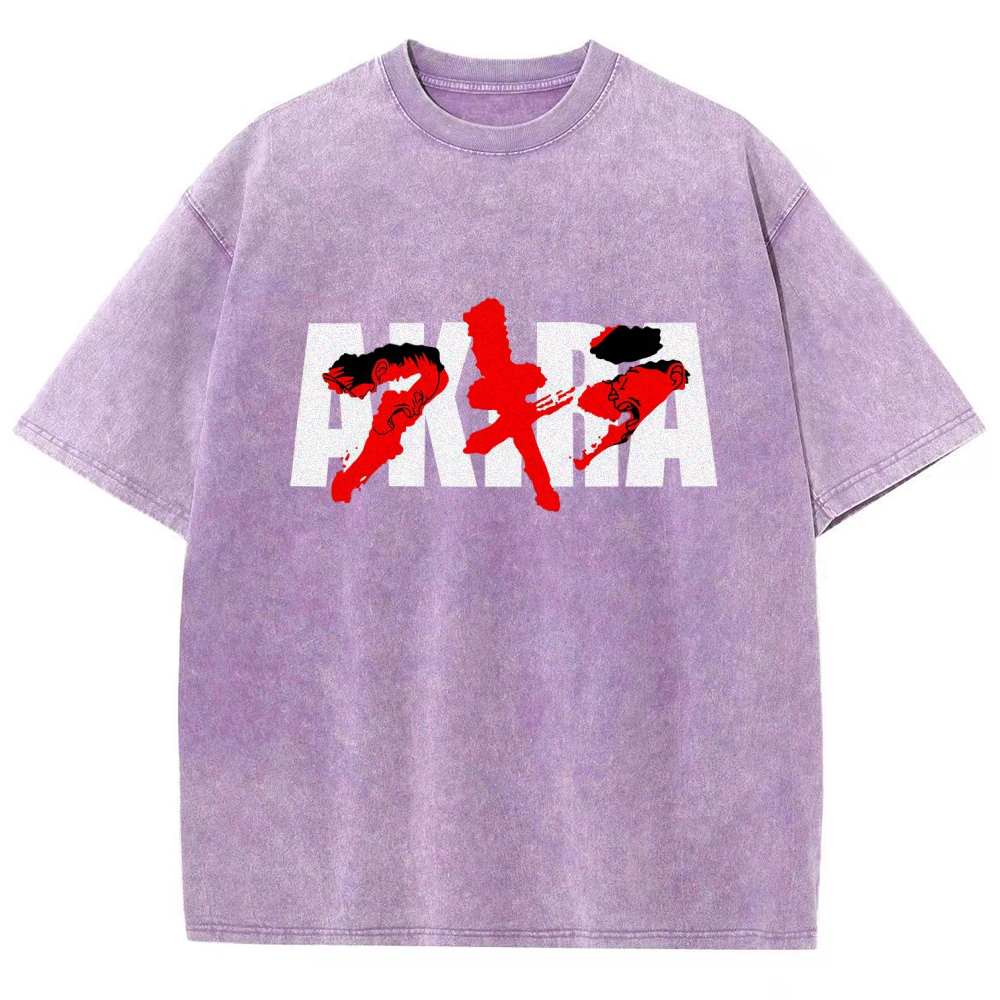 Akira Unisex Fit Washed T-Shirt 2511017470