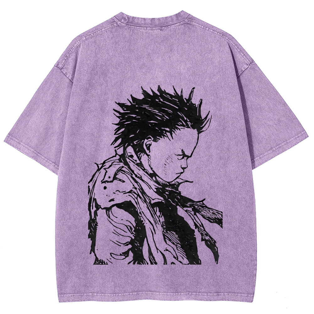 Akira Unisex Fit Washed T-Shirt 2511017470