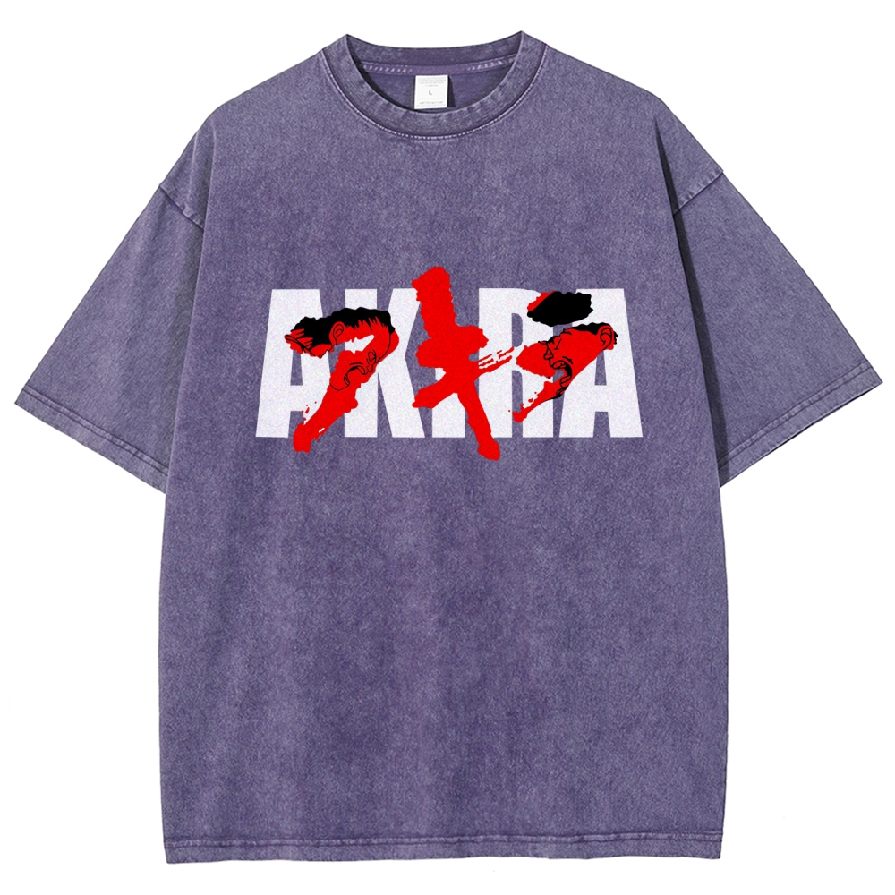 Akira Unisex Fit Washed T-Shirt 2511017470