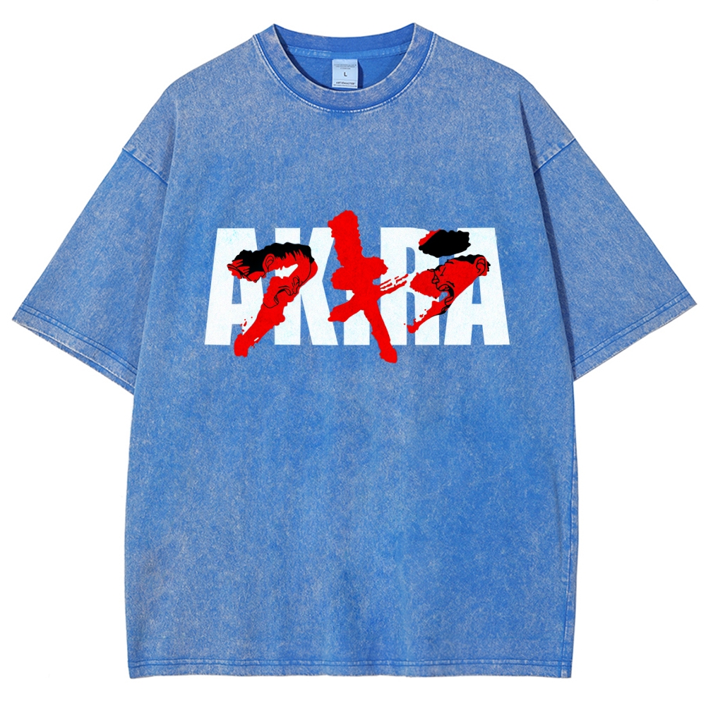 Akira Unisex Fit Washed T-Shirt 2511017470