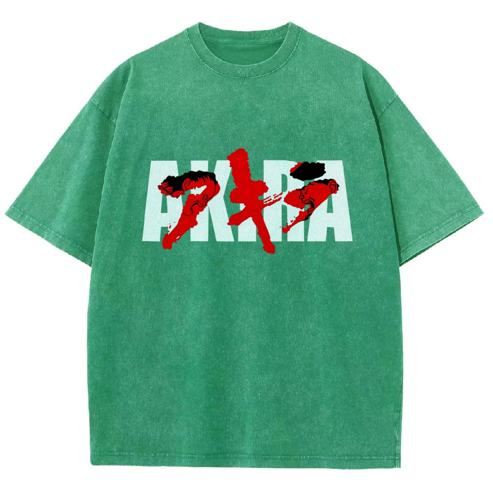 Akira Unisex Fit Washed T-Shirt 2511017470