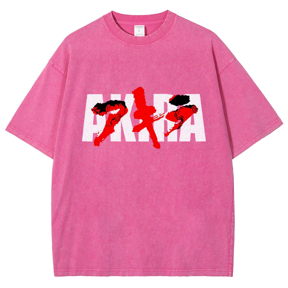 Akira Unisex Fit Washed T-Shirt 2511017470
