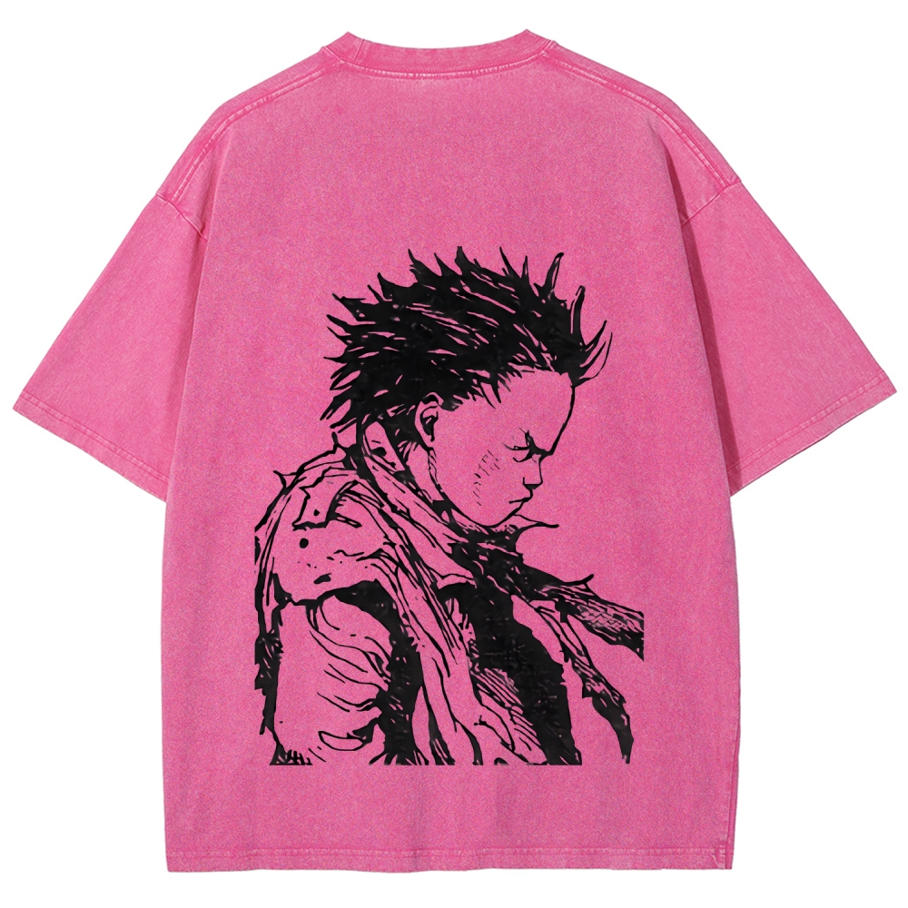 Akira Unisex Fit Washed T-Shirt 2511017470