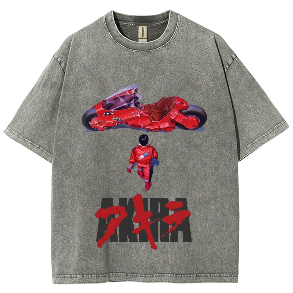 Akira Unisex Fit Washed T-Shirt 2511017476