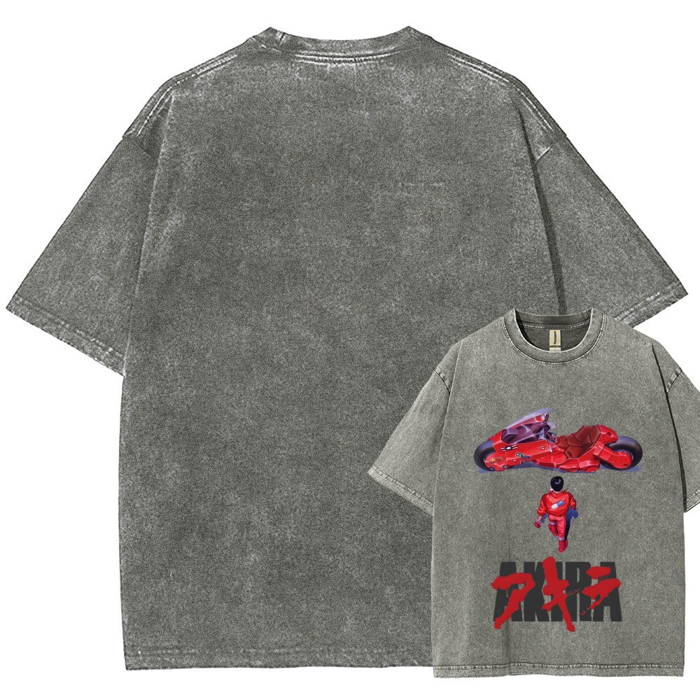 Akira Unisex Fit Washed T-Shirt 2511017476