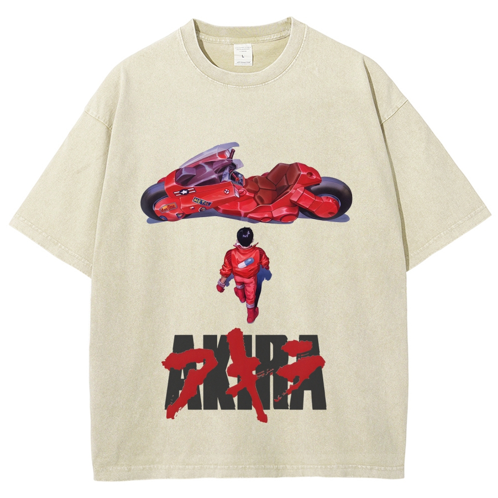 Akira Unisex Fit Washed T-Shirt 2511017476