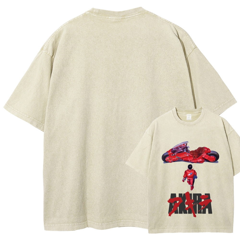 Akira Unisex Fit Washed T-Shirt 2511017476