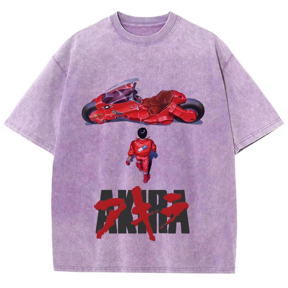 Akira Unisex Fit Washed T-Shirt 2511017476