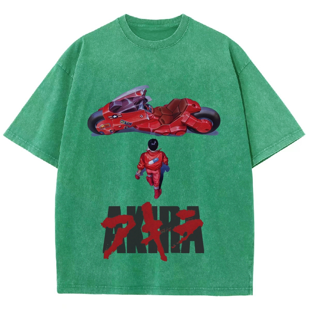 Akira Unisex Fit Washed T-Shirt 2511017476