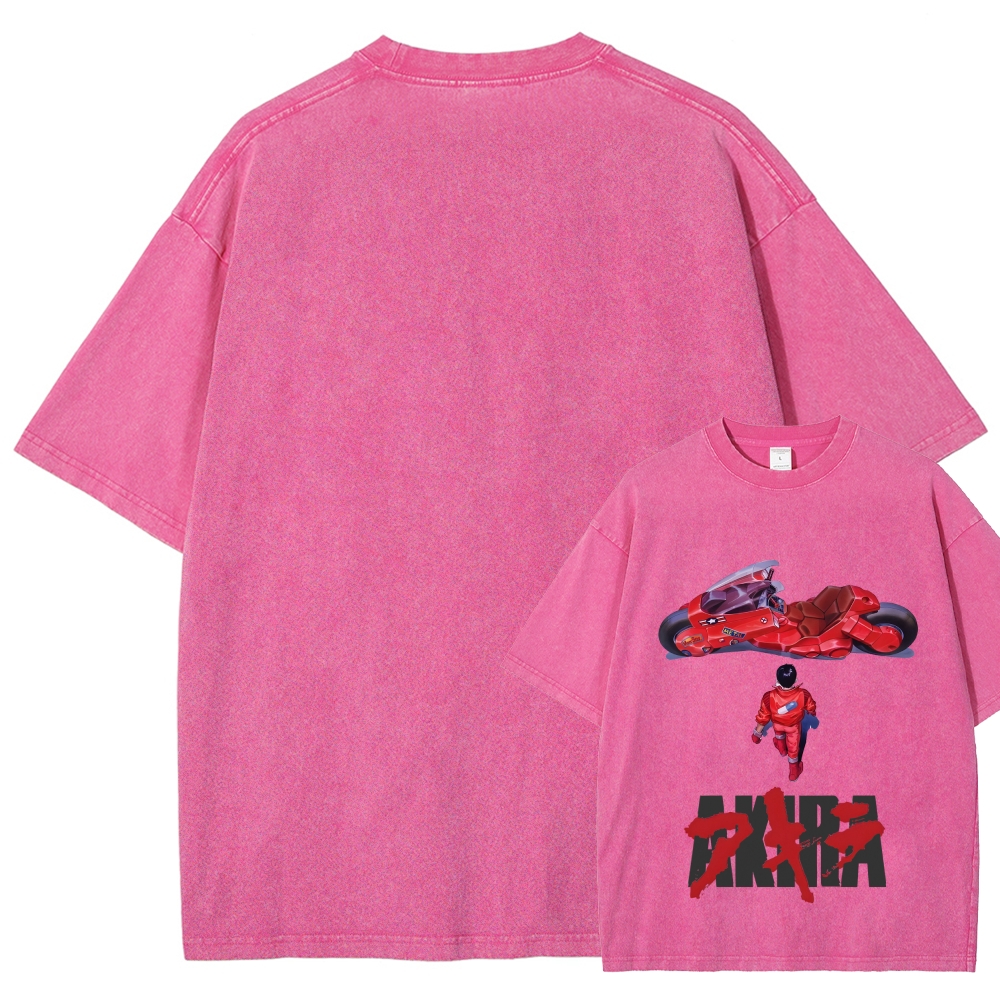 Akira Unisex Fit Washed T-Shirt 2511017476