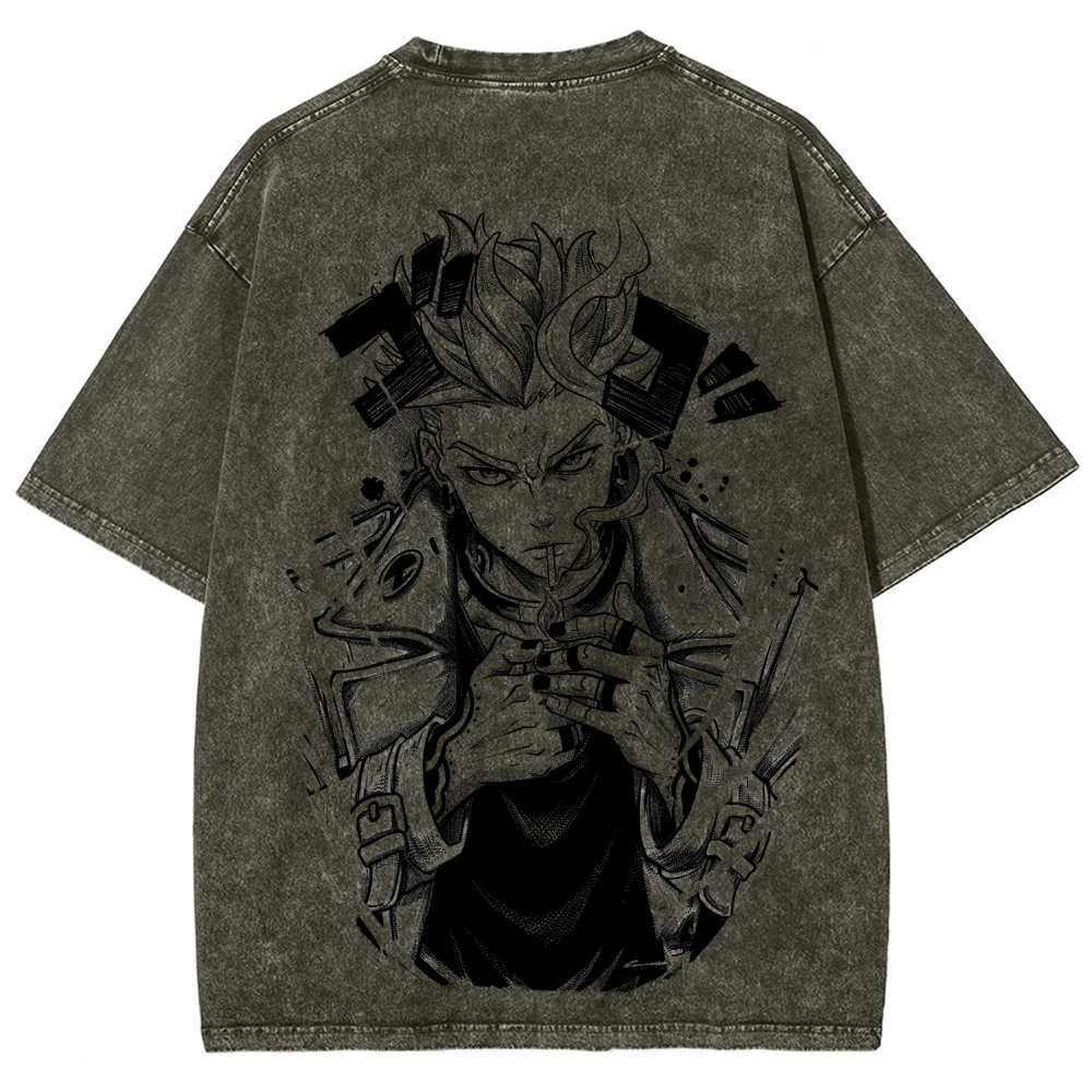 Gachiakuta Unisex Fit Washed T-Shirt 2511019436