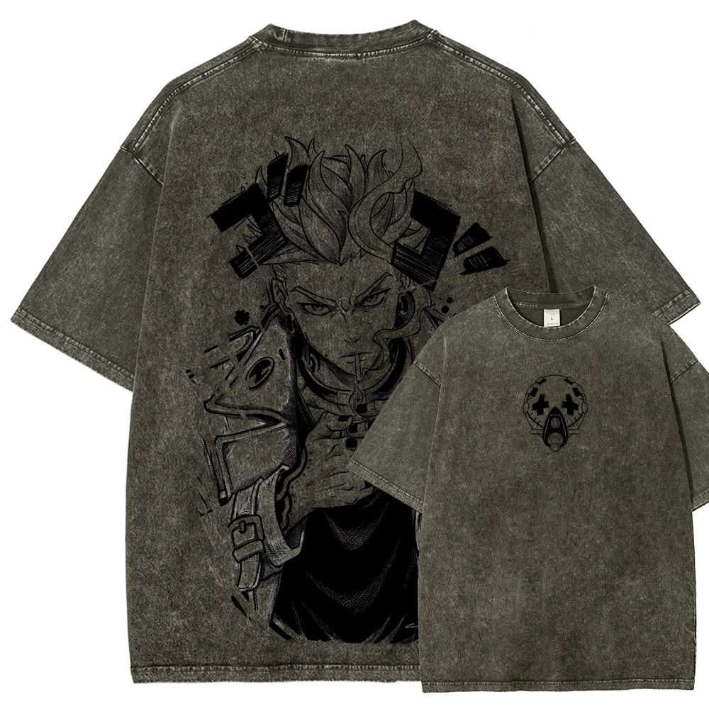 Gachiakuta Unisex Fit Washed T-Shirt 2511019436