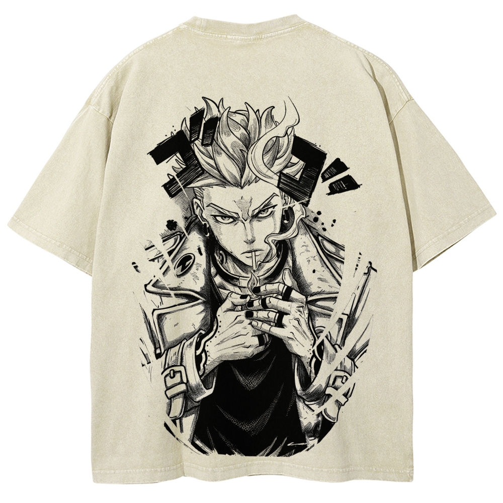 Gachiakuta Unisex Fit Washed T-Shirt 2511019436