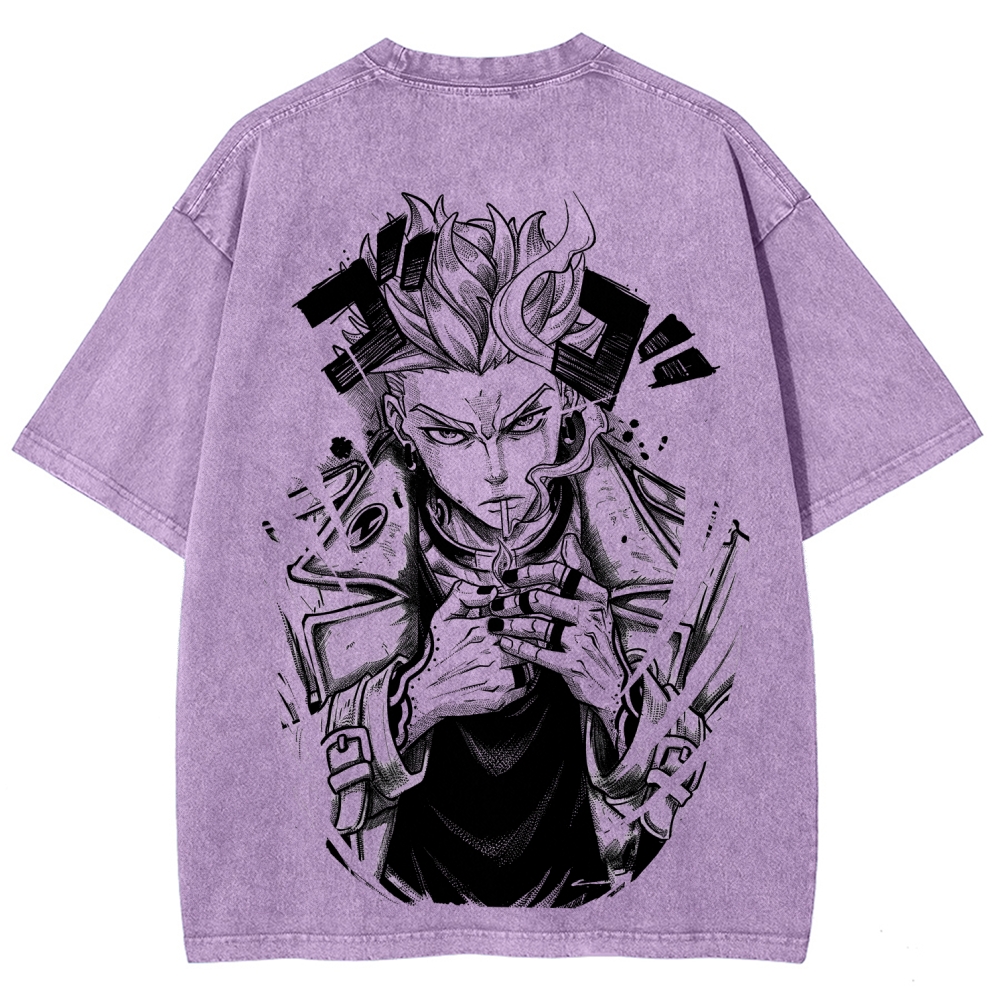 Gachiakuta Unisex Fit Washed T-Shirt 2511019436