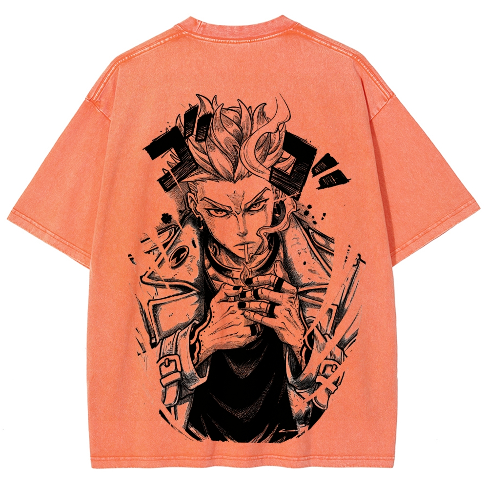 Gachiakuta Unisex Fit Washed T-Shirt 2511019436