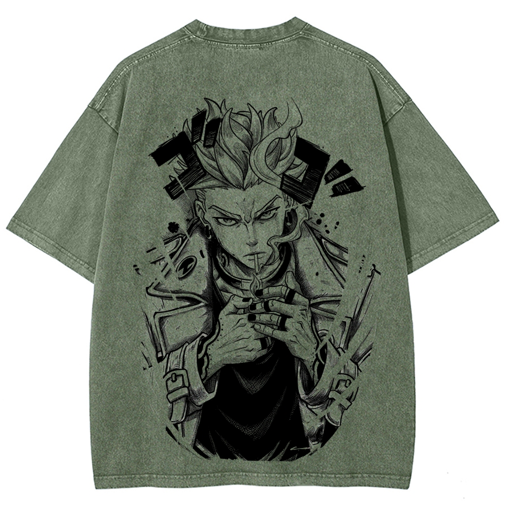 Gachiakuta Unisex Fit Washed T-Shirt 2511019436