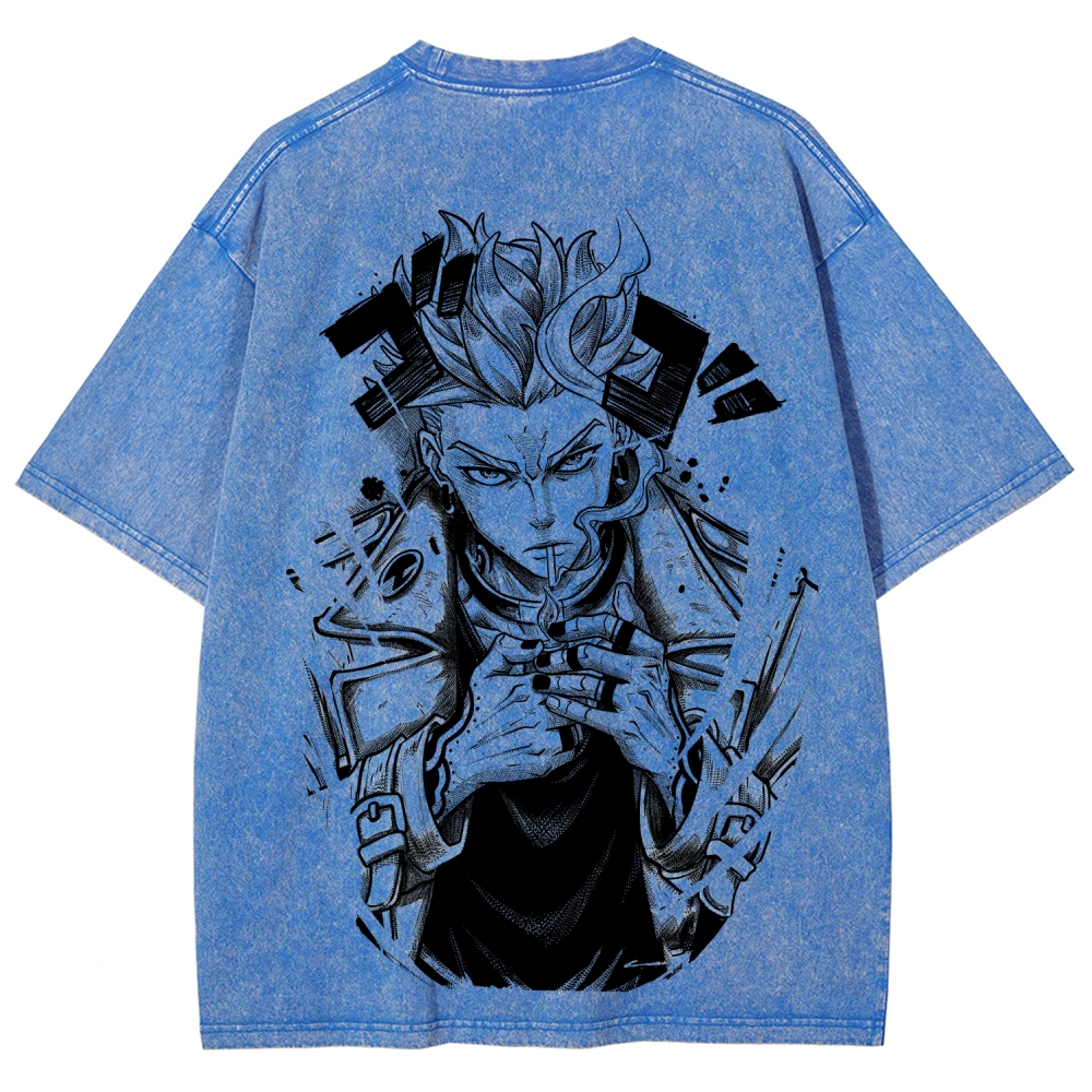 Gachiakuta Unisex Fit Washed T-Shirt 2511019436