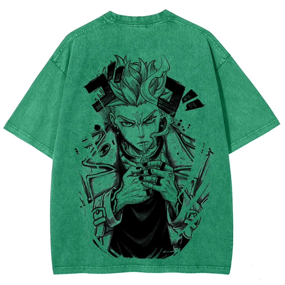 Gachiakuta Unisex Fit Washed T-Shirt 2511019436