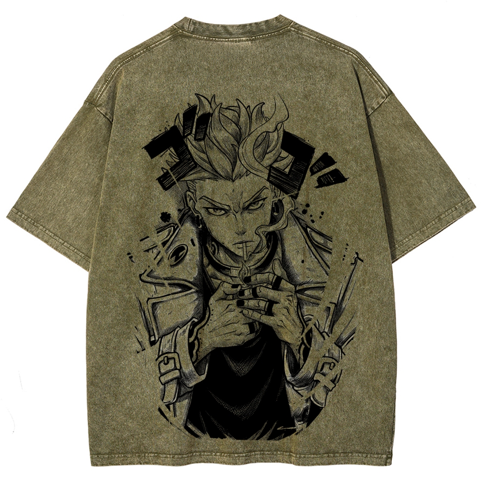 Gachiakuta Unisex Fit Washed T-Shirt 2511019436