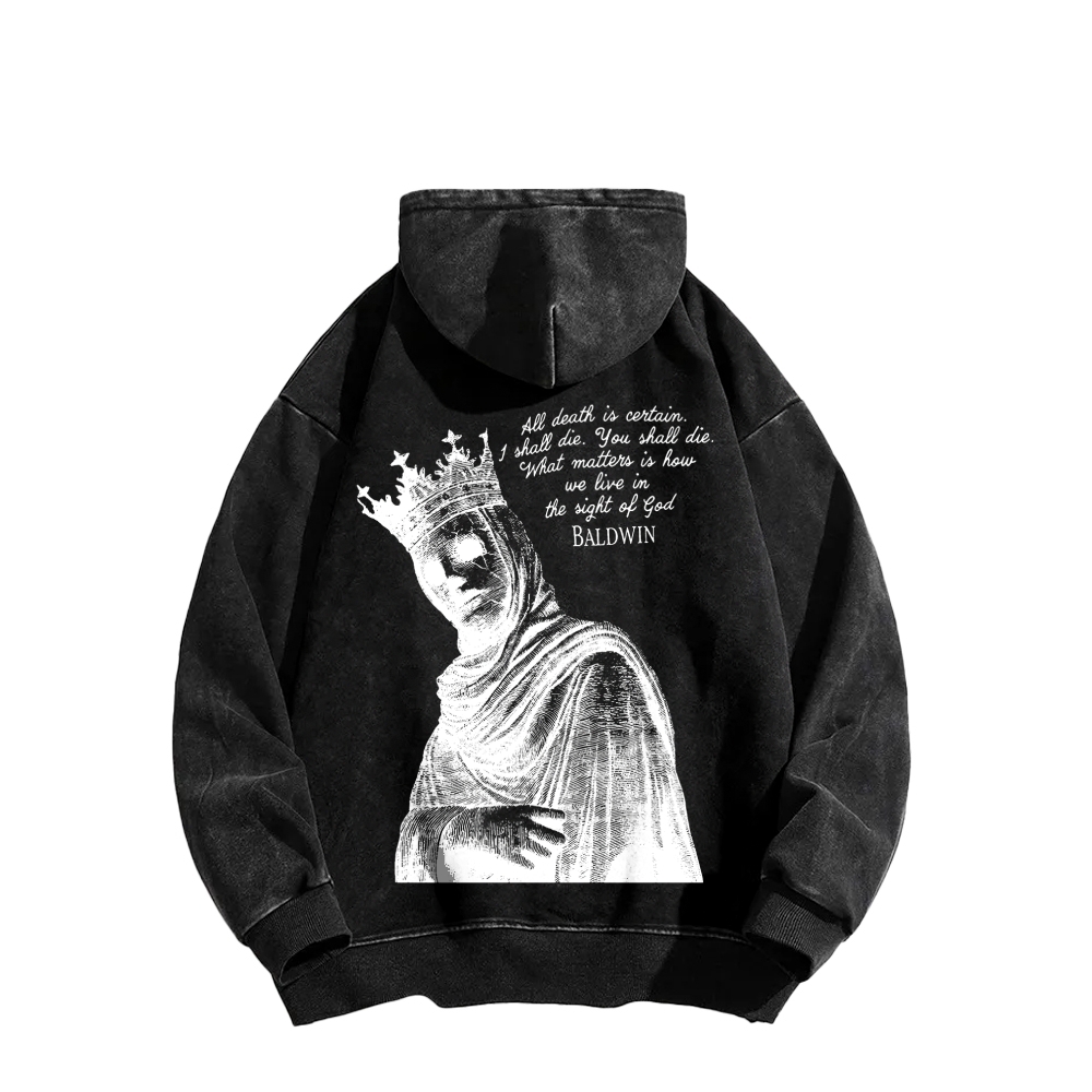 Baldwin IV Unisex Washed Hoodie 2511019508
