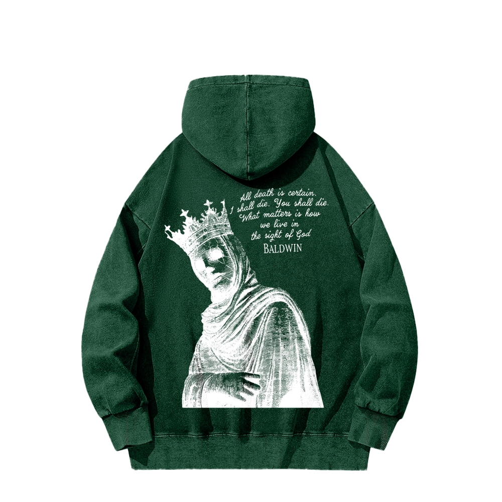 Baldwin IV Unisex Washed Hoodie 2511019508