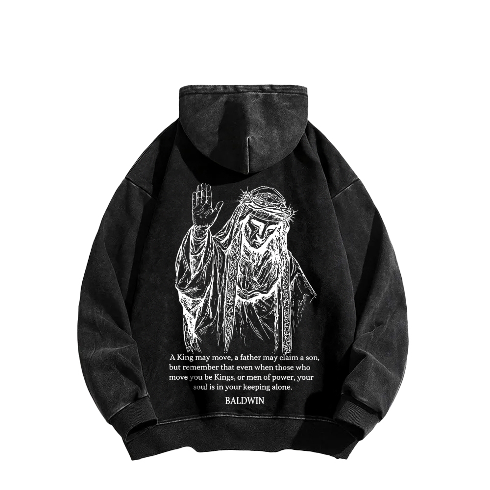 Baldwin IV Unisex Washed Hoodie 2511019524