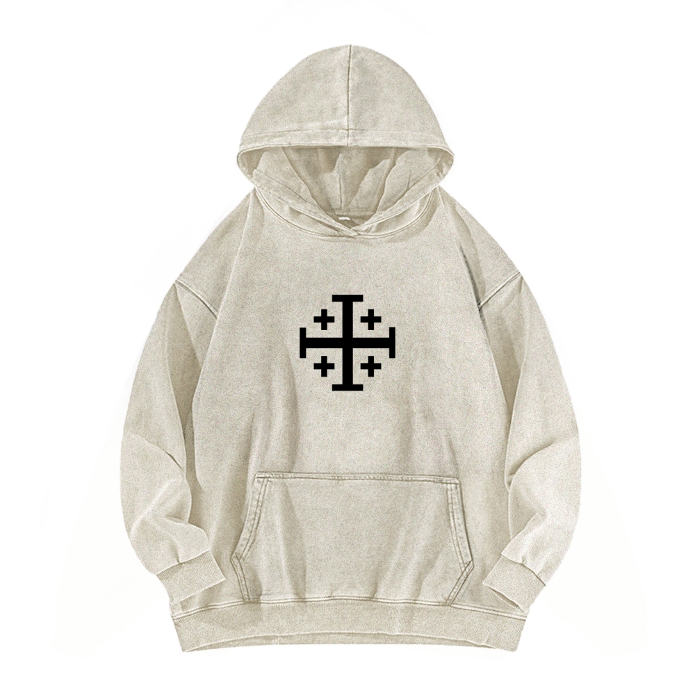 Baldwin IV Unisex Washed Hoodie 2511019524