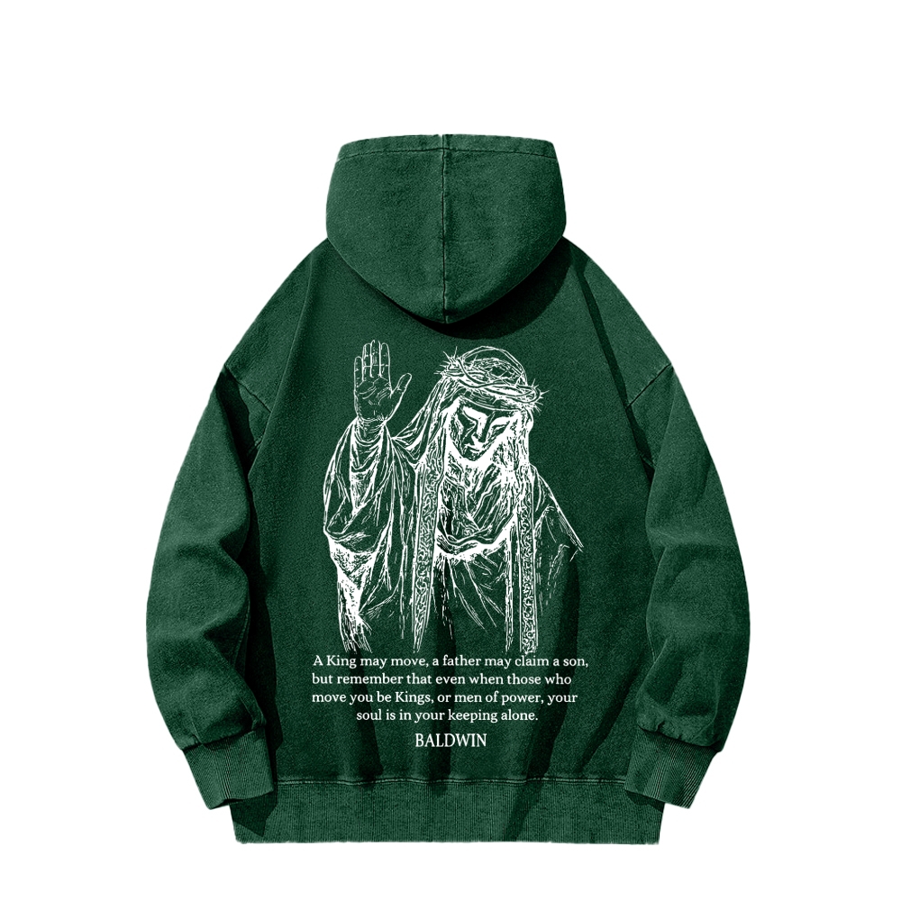 Baldwin IV Unisex Washed Hoodie 2511019524