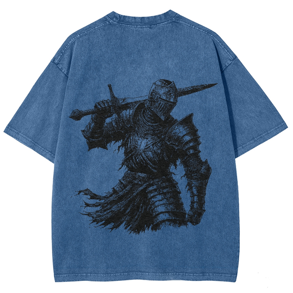 Dark Souls Unisex Fit Washed T-Shirt 2511019631