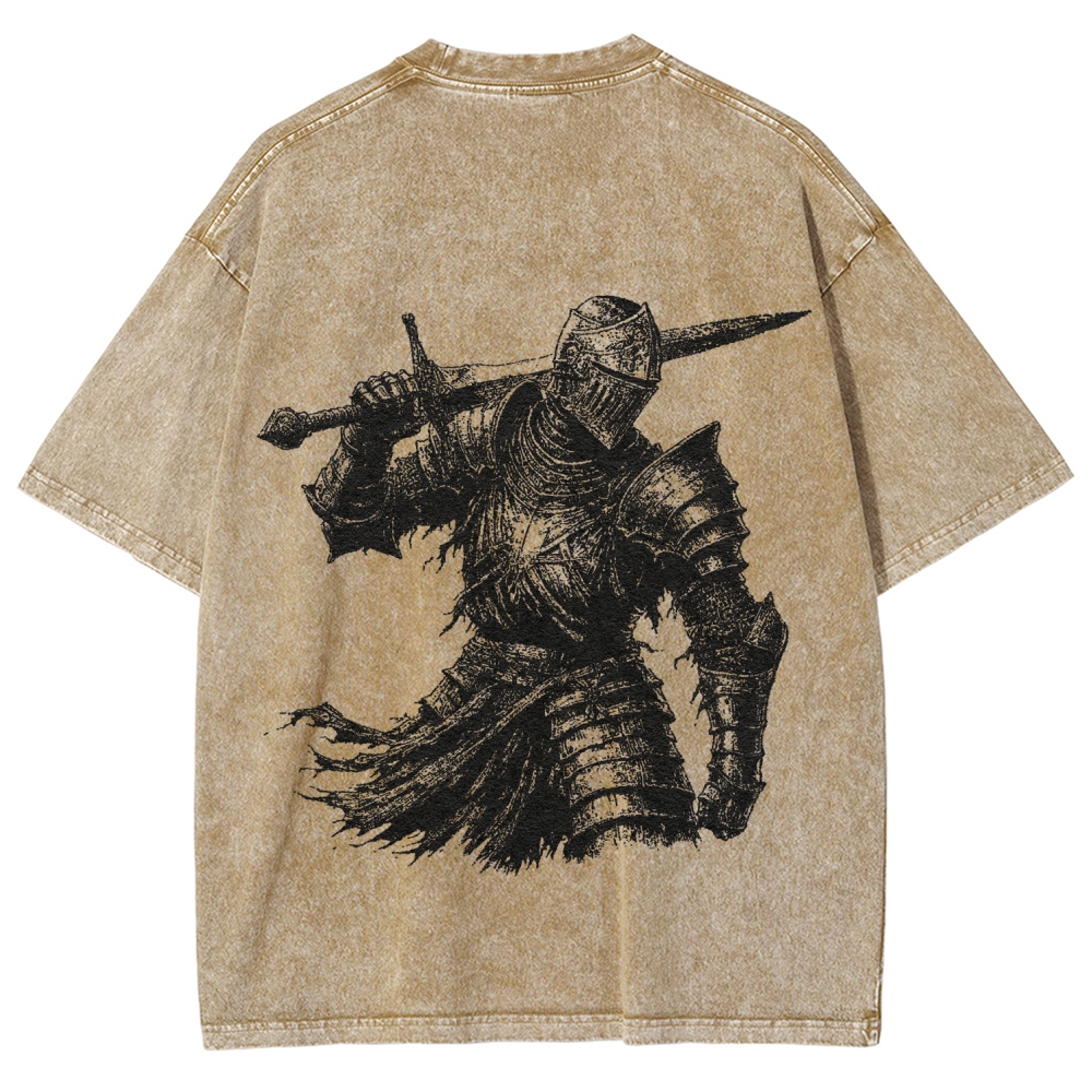 Dark Souls Unisex Fit Washed T-Shirt 2511019631