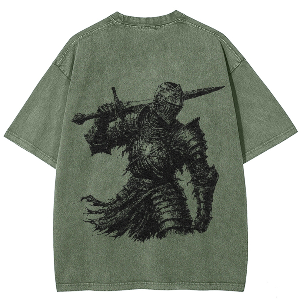 Dark Souls Unisex Fit Washed T-Shirt 2511019631