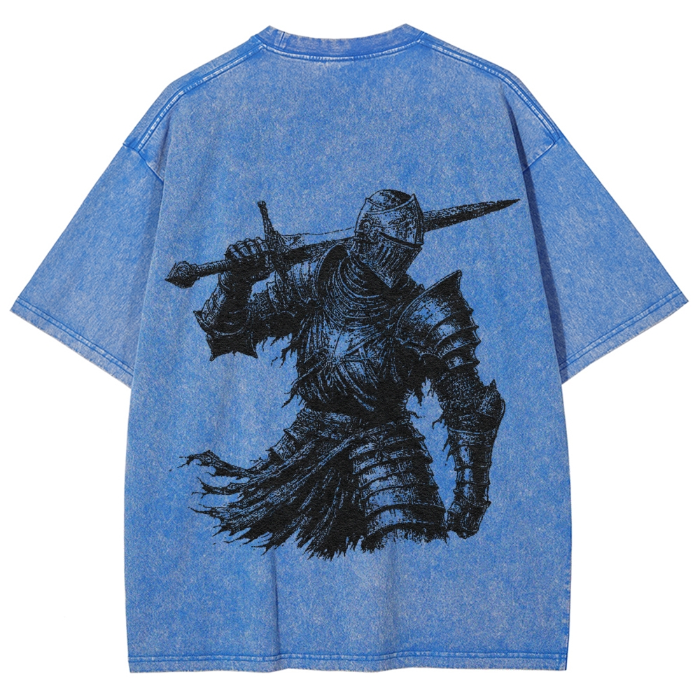 Dark Souls Unisex Fit Washed T-Shirt 2511019631