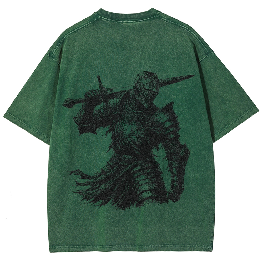 Dark Souls Unisex Fit Washed T-Shirt 2511019631
