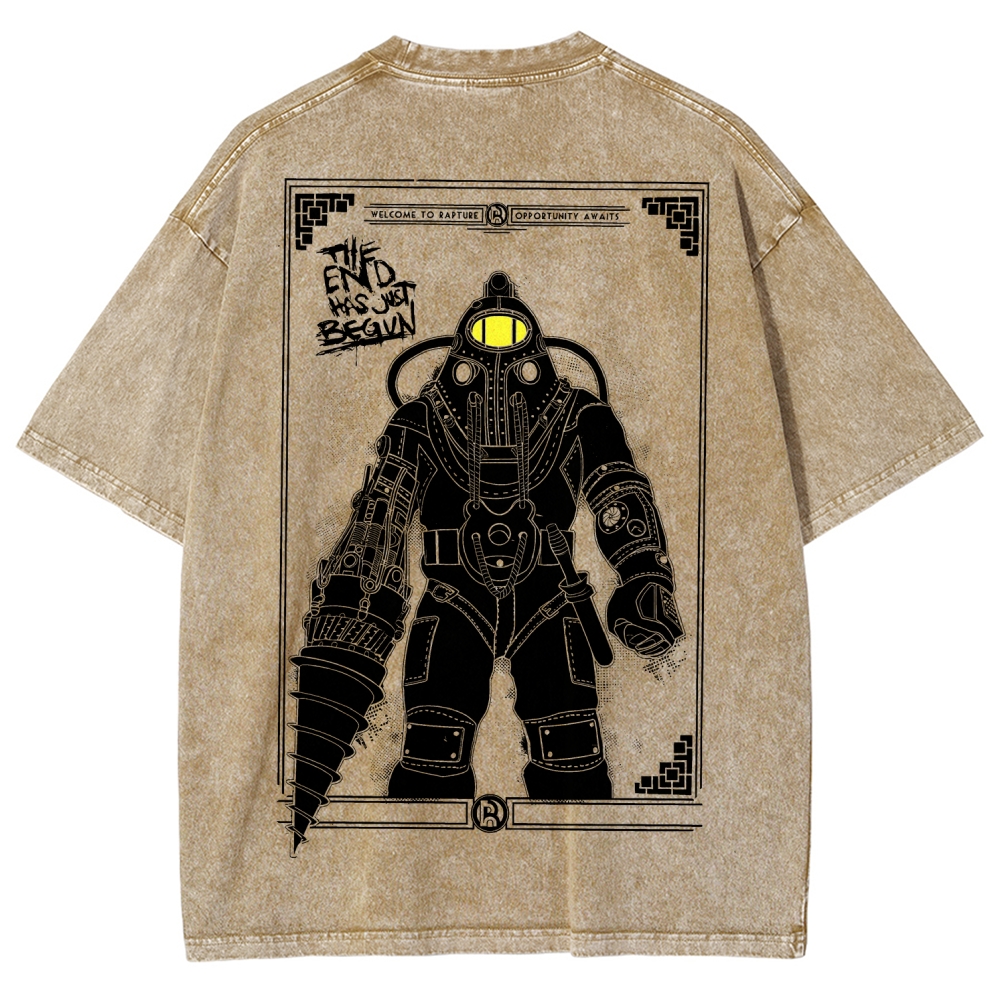 Unisex Fit Washed T-Shirt 2511019752