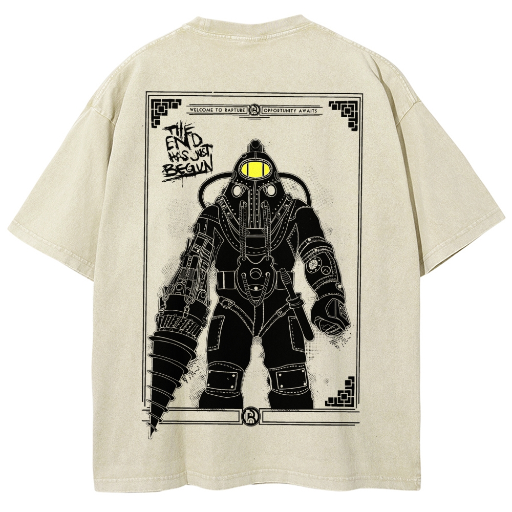 Unisex Fit Washed T-Shirt 2511019752