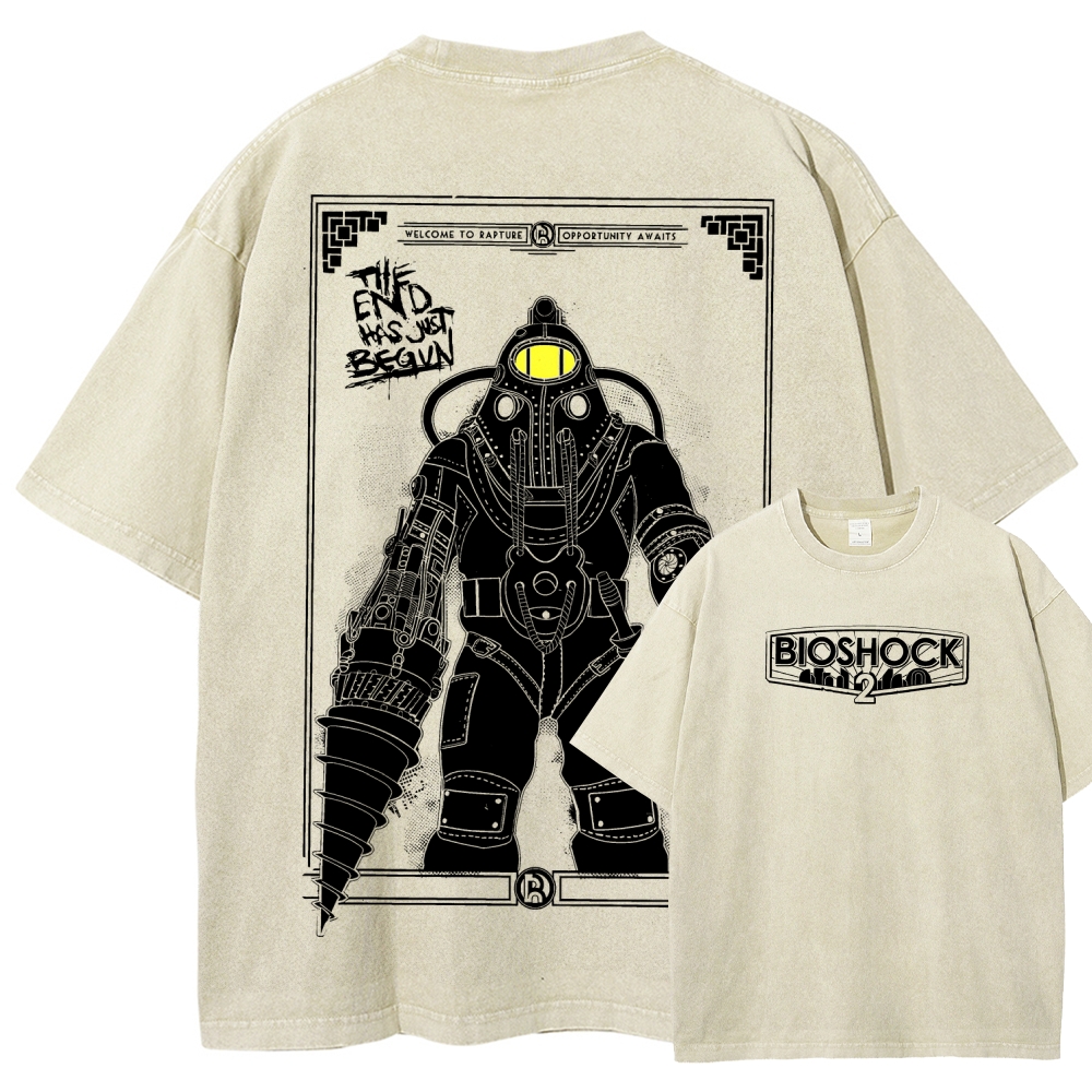 Unisex Fit Washed T-Shirt 2511019752