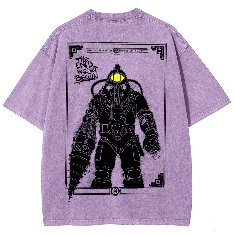 Unisex Fit Washed T-Shirt 2511019752